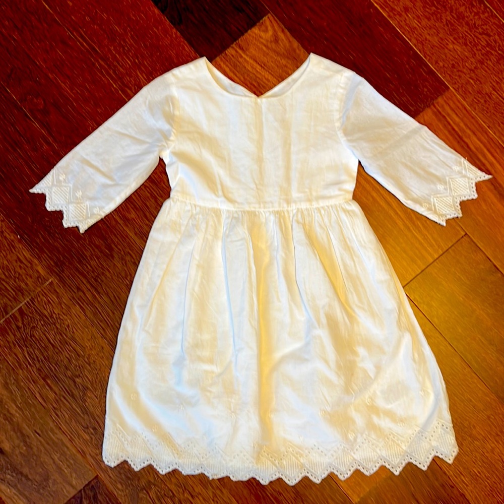 Girls 5T white dress